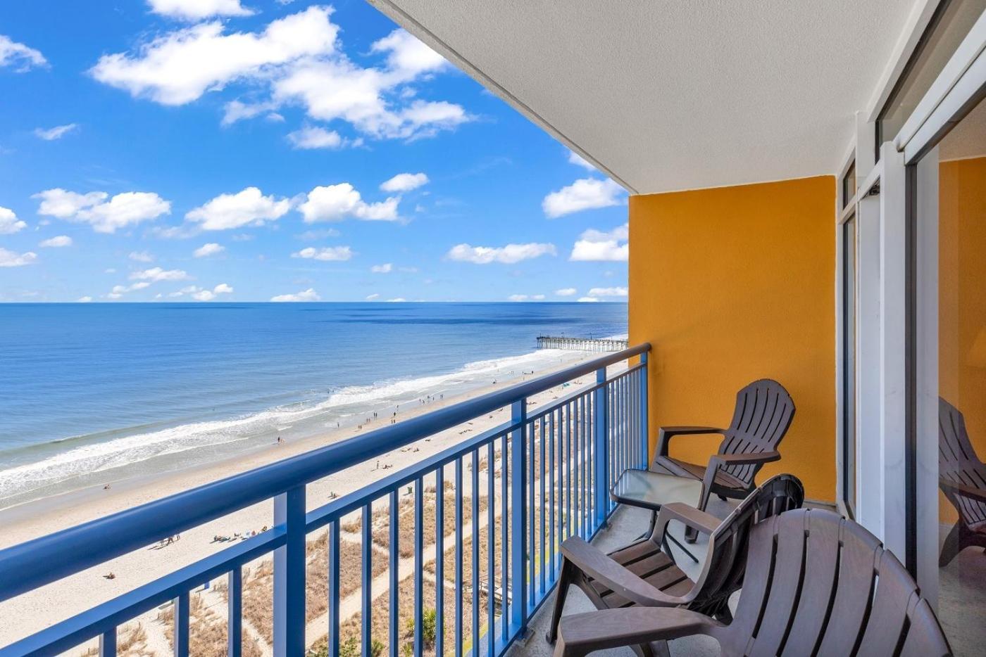 Hosteeva Stunning Atlantica Resort Condo W Ocean-Front Views And Pools マートルビーチ エクステリア 写真