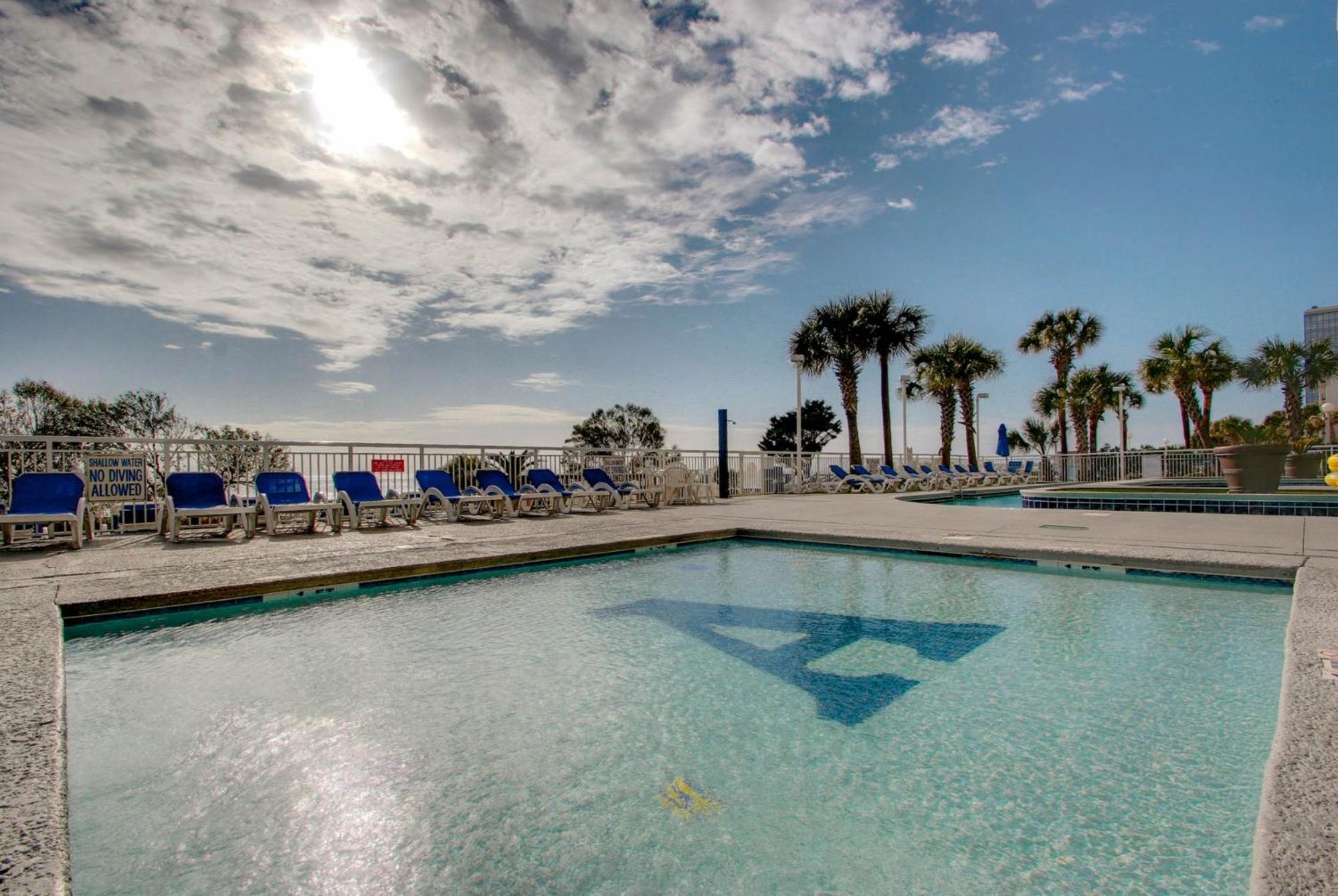 Hosteeva Stunning Atlantica Resort Condo W Ocean-Front Views And Pools マートルビーチ エクステリア 写真